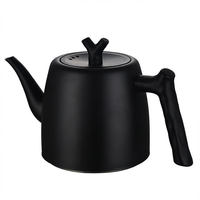 Bouilloire moderne en acier inoxydable 304 pour usage domestique et camping, compatible gaz et induction, écologique, à montage supérieur, pour faire bouillir café et thé