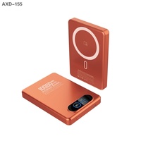 Nouveau Produit 2026 – Mini Batteries Externes Magnétiques Portables 10000 mAh 22,5 W à Charge Rapide avec Écran LED et Lecteur TF