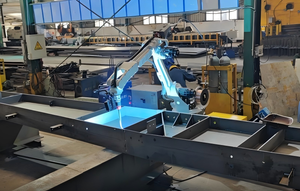 <span class=keywords><strong>Robot</strong></span> de soldadura inteligente sin enseñanza <span class=keywords><strong>Robot</strong></span> de soldadura automático articulado de 7 ejes - Product Image 6