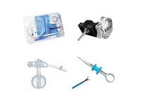 Kit de tube de gastrostomie endoscopique (PEG) en silicone jetable médical 12Fr-24Fr pour endoscopie