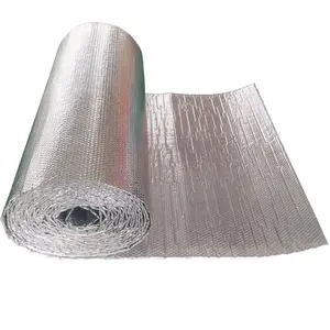 Aluminum foil heat insulation shield materials with bubble inside and foil coated