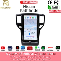Écran vertical Android 14,8'' RoadNavi pour Nissan Pathfinder 2012-2020, lecteur multimédia vidéo, CarPlay sans fil, GPS