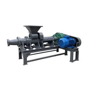 Free shipping coconut shell olive husk palm leaves wood sawdust biomass small charcoal coal briquettes extruder making machine