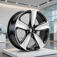 Rines Negros de Aleación Forjada de 18 y 19 Pulgadas, ET35 5x114.3 CB73.1 para Lexus, Toyota Crown, Camry, Highlander, Mazda 6