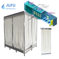 Module de réacteur à membrane MBR en PVDF renforcé de fibres creuses de 40,9 mètres carrés pour le traitement des eaux usées avec réduction des boues