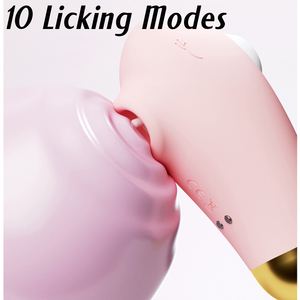 Juguete sexual Vibradores para clítoris: vibrador 3 en 1 <span class=keywords><strong>de</strong></span> empuje, lamiendo y succión, juguete sexual perfecto para adultos para parejas, vibrador para mujeres - Product Image 3
