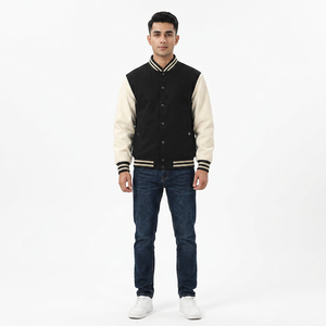 Fournisseur de vestes universitaires en toile de haute qualité, vente en gros à prix abordable, vêtements d'extérieur unisexes, mode, chauds et confortables, Front FINER - Product Image 1