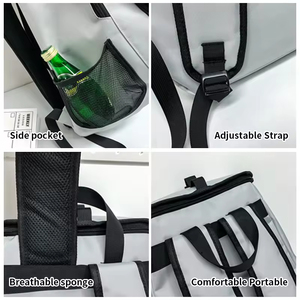 Sac à dos unisexe tendance pour le <span class=keywords><strong>basketball</strong></span>, grande capacité, compartiment pour ordinateur portable, imperméable, en tissu Oxford, à bandoulière arquée - Product Image 5