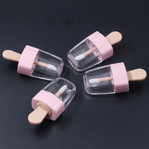 Tube de Gloss Vide de Haute Qualité en Forme de Bâtonnet Glacé, Tubes de Brillant à Lèvres Transparents en Forme de Crème Glacée à Personnaliser - Product Image 5