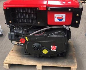 Moteur diesel monocylindre horizontal refroidi par eau R185 9HP pour machines minières et machines d'extraction aurifère - Product Image 1