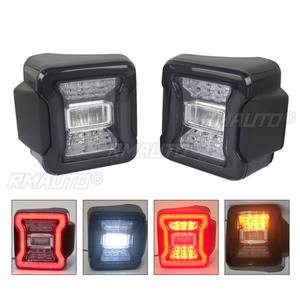 Ensemble de feux arrière de voiture européens et américains pour Jeep JK Wrangler 2007-2017, kit carrosserie, accessoires de voiture - Product Image 3