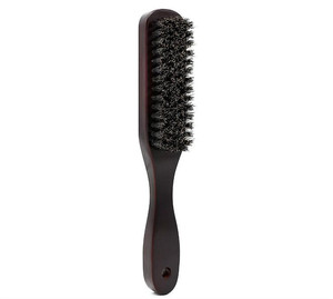Manico in legno Con Setole di Cinghiale Spazzola Per La Pulizia di Parrucchiere Barba Pennello Anti Statica Del Barbiere Per Lo Styling Dei <span class=keywords><strong>Capelli</strong></span> <span class=keywords><strong>Pettine</strong></span> Strumenti di Rasatura per Gli Uomini - Product Image 4