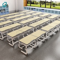 Vente en gros de bureau et de chaises d'étudiant pour une place personnalisables pour les écoliers Mobilier d'étude durable