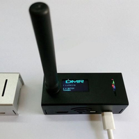 Hotspot ensamblado MMDVM, compatible con P25 DMR YSF + adecuado para Raspberry pi + OLED + antena + funda para Walkie Talkie remoto
