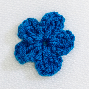 Fleurs artificielles en coton au crochet de 3,5 cm pour la décoration intérieure, accessoires de couture doux, collection printemps, vente en gros - Product Image 2