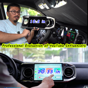 Sistema de Som para Carro Dasaita, Rádio Android, Reprodutor de <span class=keywords><strong>DVD</strong></span> para Carro com Tela Sensível ao Toque para Tacoma 3ª Geração 2016-2023, Carplay - Product Image 3