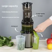 Roestvrijstalen sapcentrifuge Volautomatische multifunctionele sapafscheider voor groentenresten Sapmachine Fruit- en groentegereedschap