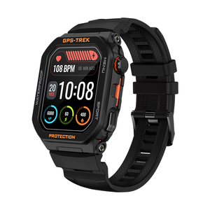 123 deportes Fitness muñeca FT61 Smartwatch 1,75 pulgadas forma cuadrada ritmo cardíaco sangre oxígeno presión Monitor hombres <span class=keywords><strong>reloj</strong></span> inteligente <span class=keywords><strong>con</strong></span> GPS - Product Image 1