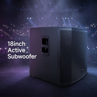 Subwoofer actif 18 pouces, son professionnel PA haute qualité, haut-parleur actif LAW1803SUB
