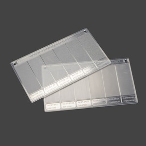 Carte d'échantillon VDI 3400 & SPI-<span class=keywords><strong>SPE</strong></span>, moulage par injection de surface plastique pour texture de finition plastique, marque Newayrubber, modèle NWIPP, en stock - Product Image 4