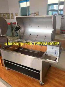 เครื่องย่างบาร์บีคิว<span class=keywords><strong>ถ่าน</strong></span>/ เครื่องย่างหมู แกะ ปลา ไก่ แบบหมุน / <span class=keywords><strong>เตา</strong></span>ย่างบาร์บีคิวถ่านแบบหมุน - Product Image 2