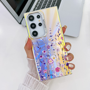 Los más vendidos Proteger con estilo <span class=keywords><strong>para</strong></span> Galaxy S24 Case PC TPU Bling Flower IMD Laser Cute <span class=keywords><strong>para</strong></span> Samsung Case S24 <span class=keywords><strong>Ultra</strong></span> S23 - Product Image 5