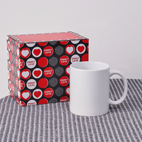 Logo personnalisé 11oz tasses à sublimation en céramique design nordique isolation thermique chaude performance Halloween café boire
