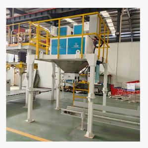 Machine d'emballage double trémie de haute qualité pour farine de blé, maïs, poudre de riz, papier, plastique, sacs de 5-10 kg et 50 kg, avec fonctions de pesage, remplissage et scellage - Product Image 1