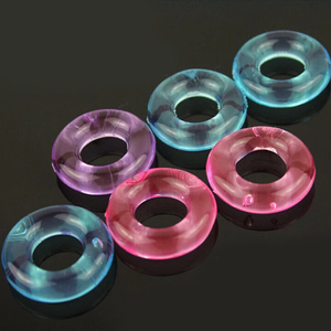 Anello Fallico in <span class=keywords><strong>Silicone</strong></span> di Alta Qualità per Uomini, Ritardante dell'Eiaculazione, Giocattolo per Adulti - Product Image 1
