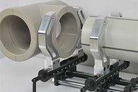 Outil de calibrage de soudage de précision pour l'alignement de la fusion des douilles de tuyaux PPR de 63 à 125 mm