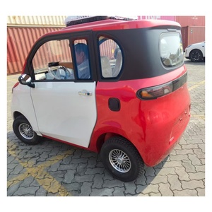 <span class=keywords><strong>Voiture</strong></span> électrique compacte chinoise <span class=keywords><strong>sans</strong></span> <span class=keywords><strong>permis</strong></span> de conduire, 2 portes, 4 roues, nouvelle énergie, 1000W, 4 places, boîte S, pour adultes - Product Image 1