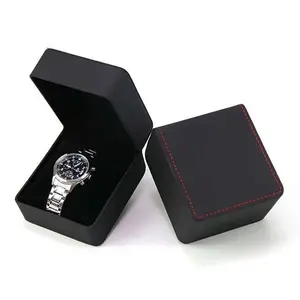 Wholesale Manufacturers Jewelry Box Flip PU leather Watch Boxes Watch Packaging Jewelry Storage Gift Boxes
