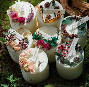 Meilleures Ventes Bougies Parfumées de Luxe Cire de Soja Noël Saint-Valentin avec Logo et Emballage Personnalisés pour Invités, <span class=keywords><strong>Femmes</strong></span> et Petites Amies - Product Image 1