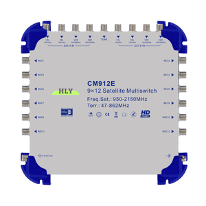 Hete Aangepaste Digitale HD 9X8 9X12 9X16 9X20 9X24 9X32 9 Ingang 12 <span class=keywords><strong>16</strong></span> 20 24 32 Uitgang <span class=keywords><strong>LNB</strong></span> Satelliet Multischakelaar EU - Product Image 5