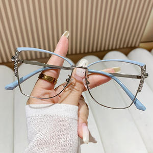 <span class=keywords><strong>SKYWAY</strong></span>, gafas ópticas antiluz azul para mujer, monturas rosas sólidas y grises, lentes con patrón de animales, gafas de sol fotocromáticas para lectura - Product Image 6