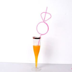 Pajita Grande de Plástico Reutilizable para Beber, Ideal para Despedidas de Soltera, Bodas y Fiestas - Product Image 4