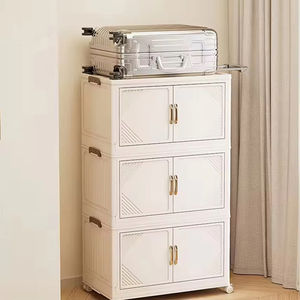 8096 Armoire de rangement pliable personnalisable à 3 couches pour salle de bain - Product Image 1