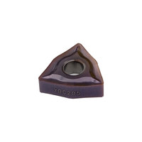 Plaquettes en carbure ZCC WNMG WNMG080408-EF YBG205, outils de tournage CNC, outils de coupe pour tour, 100% originaux pour l'acier inoxydable wnmg