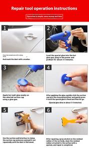 Herramienta de Reparación de Abolladuras de Automóviles Universal <span class=keywords><strong>CTG</strong></span>, Alicates para Chapa Metálica, Levantador con <span class=keywords><strong>18</strong></span> Láminas Adhesivas Amarillas, 1 Año de Garantía - Product Image 4