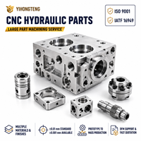 Service d'usinage CNC de haute qualité pour pièces hydrauliques en fonte MVS pour applications d'équipements industriels