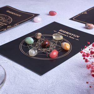 128 pièces - Pierres et cristaux roulés sélectionnés à la main en vrac pour la guérison, le Reiki, la méditation, la sorcellerie et la décoration intérieure - Product Image 5