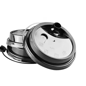 Tapa de Plástico PP de 90 mm de Fácil Apertura en Blanco/Negro/Transparente para Vasos Desechables de Té de Burbujas y Café, Botellas y Cierres para Boba - Product Image 4