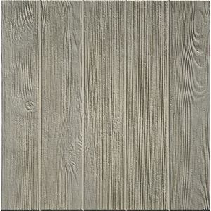 กระเบื้องคอนกรีตลายไม้สีเทา ขนาด 50x50 ซม. ผลิตจากซีเมนต์ลายไม้ - Product Image 1