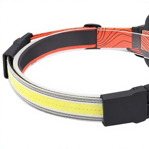 Linterna frontal COB recargable con batería de polímero, compatible con pilas AAA, para camping y seguridad, disponible a nivel global. - Product Image 3