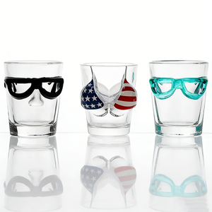 Vaso de chupito de <span class=keywords><strong>tequila</strong></span> de 40 ml con diseño de bandera nacional, personalizado, sexy, con busto de bikini, para mujeres, para recuerdo turístico - Product Image 2