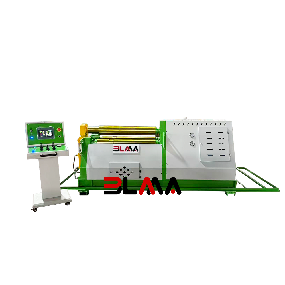W12-6x1500 V-роликовый станок с ЧПУ, 4 роликовый станок для прокатки баков, котлов и цилиндров