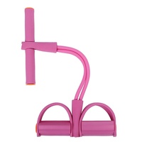 Ensemble de yoga et d'exercices NBR 4 pièces en gros avec ballon de Pilates, sangle de résistance, corde à sauter, tapis de fitness épais et sac de transport