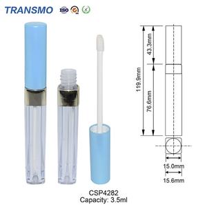 Tubes de rouge à lèvres liquides en flacon rond, emballages pour cils, boîtes, base de gloss à lèvres, tubes en gros - Product Image 2