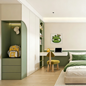 Armoire sur mesure de haute qualité et écologique pour chambre d'enfant, <span class=keywords><strong>design</strong></span> de dressing pour enfants - Product Image 5