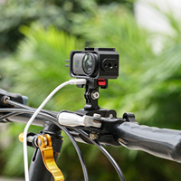 Support de charge en métal pour caméra DJI Osmo Nano Action avec griffe porte-accessoire, cadre anti-chute à dégagement rapide pour prise de vue horizontale/verticale